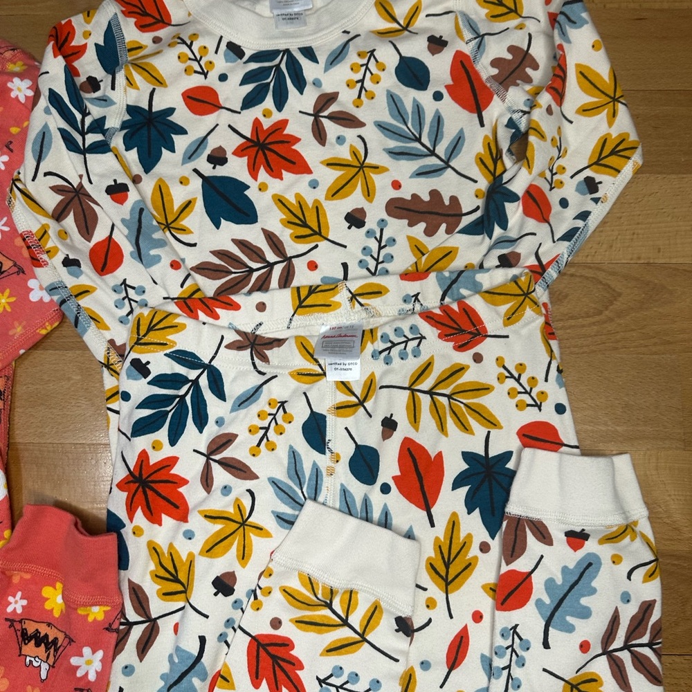 Hanna Andersson - 2 Sets of Girls Size 12 (150 cm) Pajamas - Picture 4 of 10